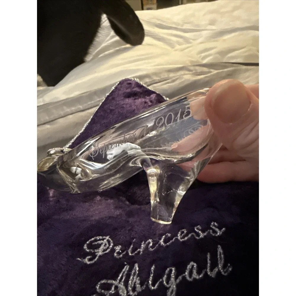 Walt Disney World Cinderellas Castle Glass Slipper And Pillow (Abby)